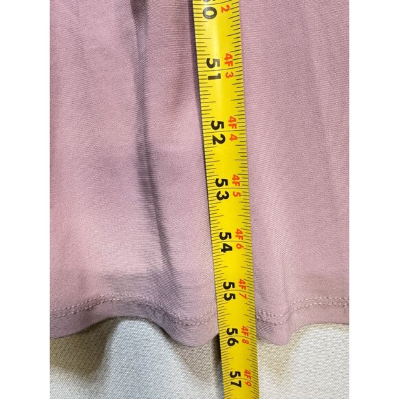 DB Studio Womens Maxi Dress Sleeveless Sz 6 Pink Back Zip Stretch Wedding - Picture 6 of 10